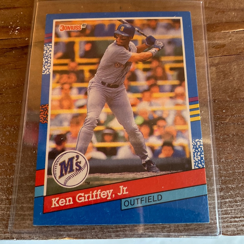 #77 Ken Griffey Jr Error Card!!!!!!! 1990 Donruss!!! No dot after INC!!!!